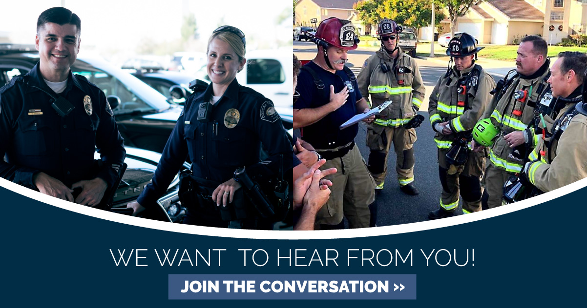 Keeping Corona Healthy & Safe Join the Conversation! Survey