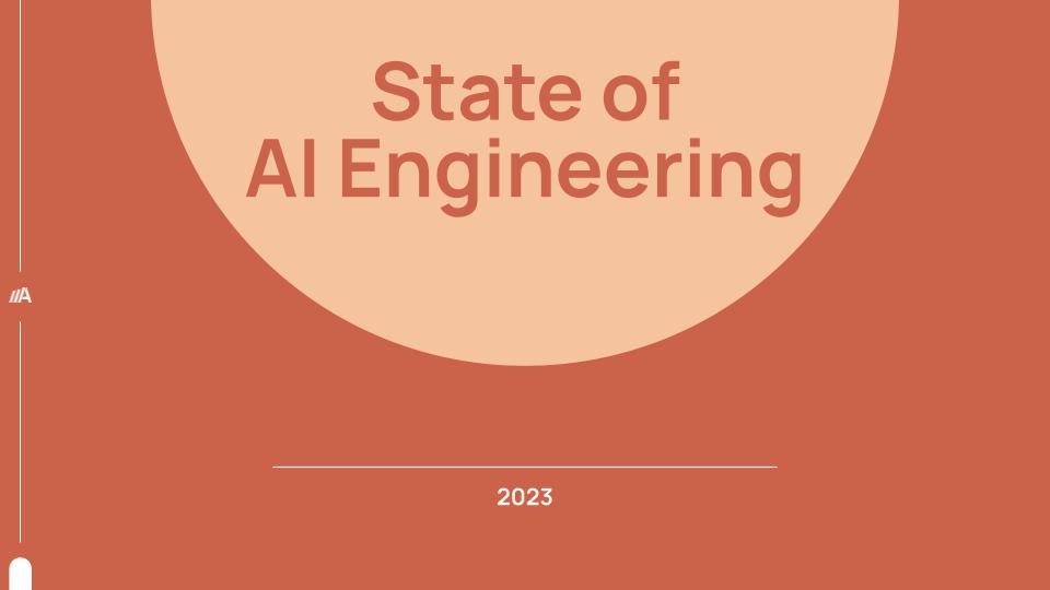 Take the State of AI Engineering Inaugural Survey