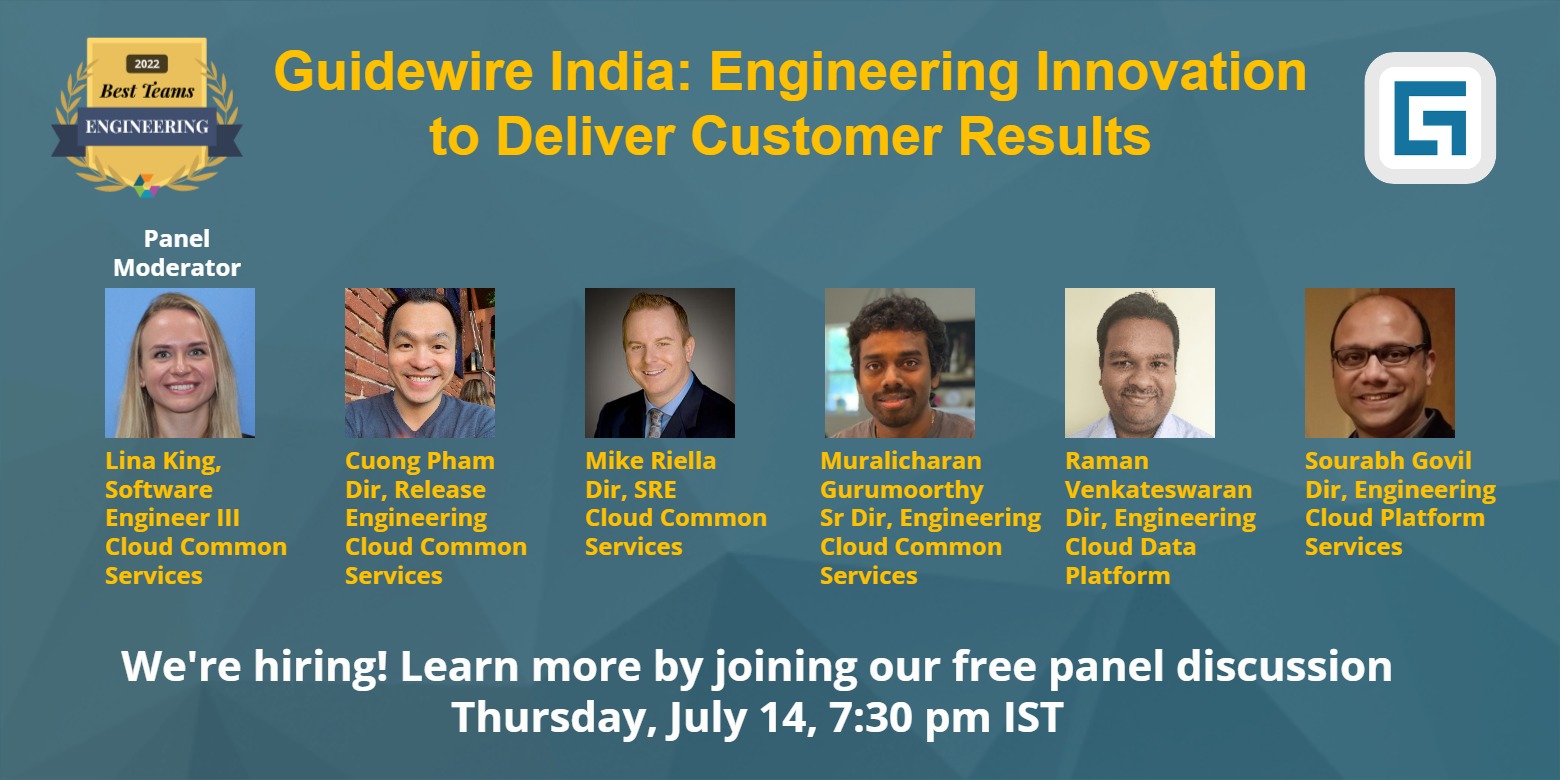 Guidewire India Engineering Innovation to Delivery Customer Results