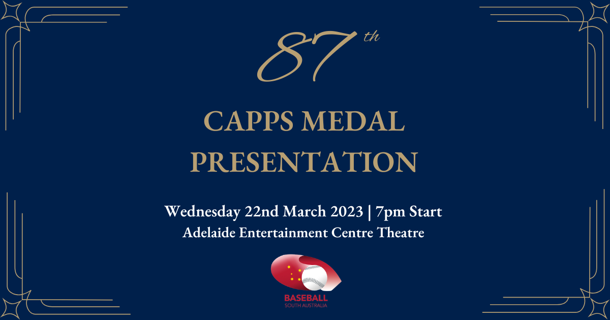 Capps Medal Presentation Survey