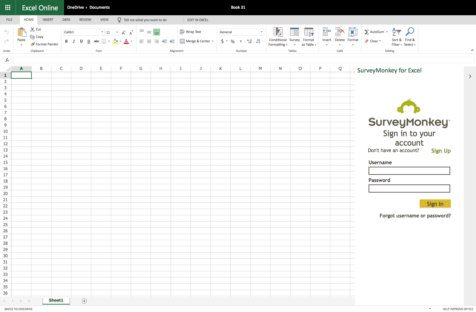 microsoft excel survey templates