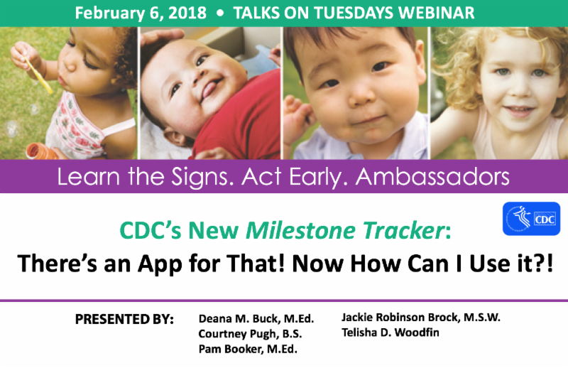 CDC's New Milestone Tracker There's An App for That! Now How Can I Use