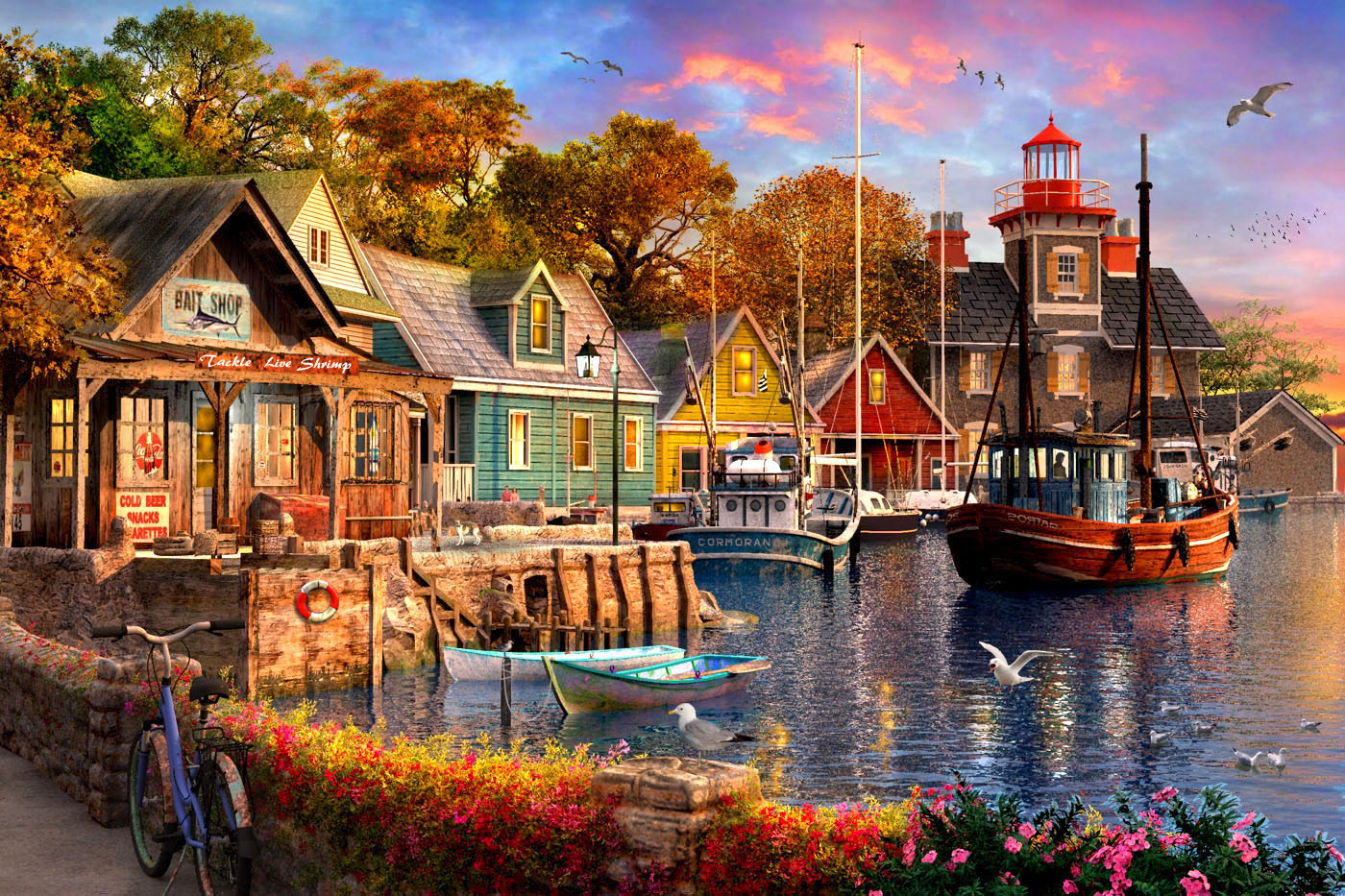 Harbor Sunset