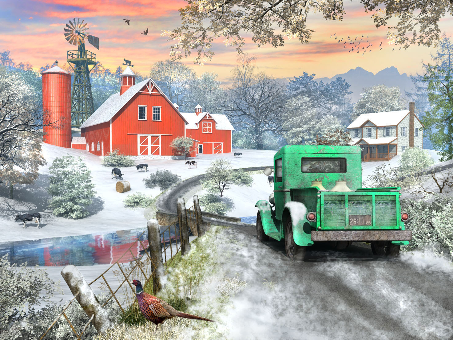 Winter Farm 2