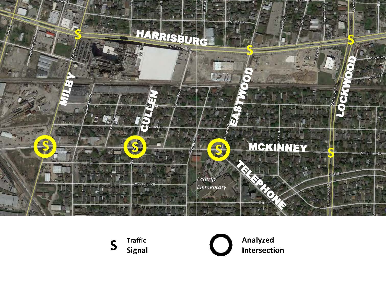 Map of McKinney Signals