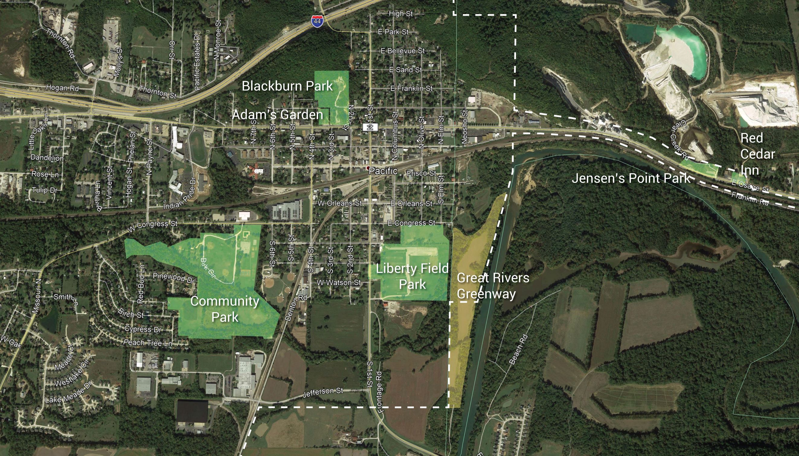 Pacific Parks and Recreation Master Plan Input on Draft