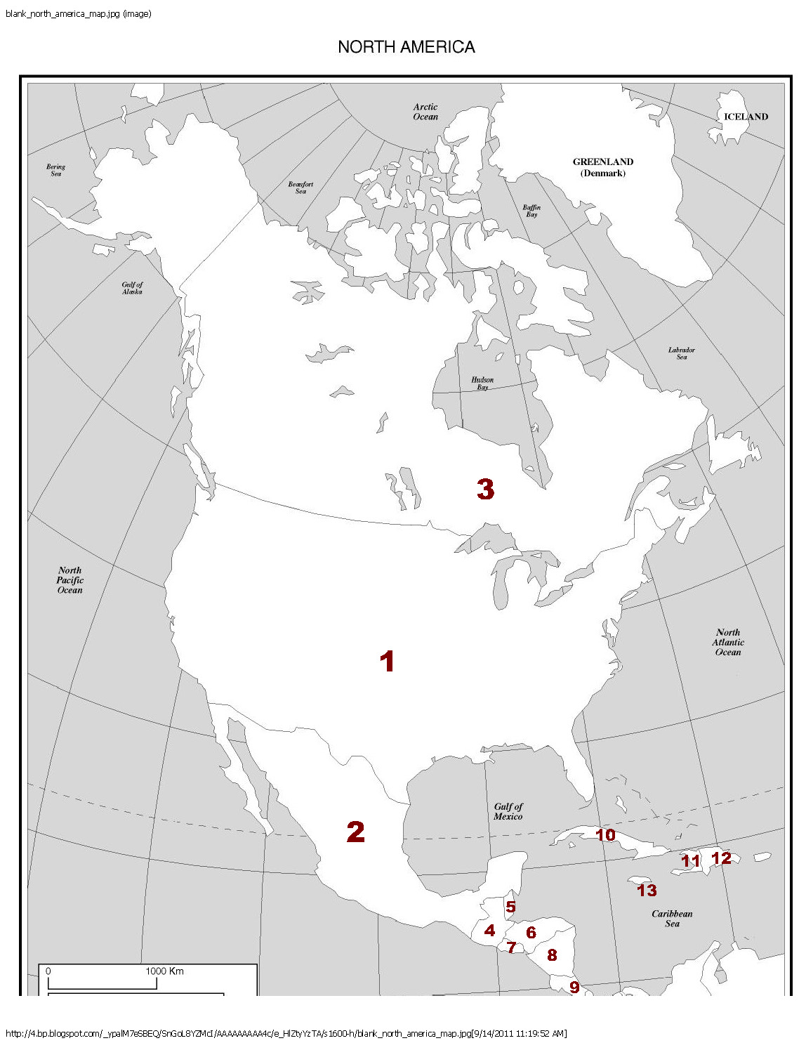 The Best North America Map Quiz Worksheet 2022 4822