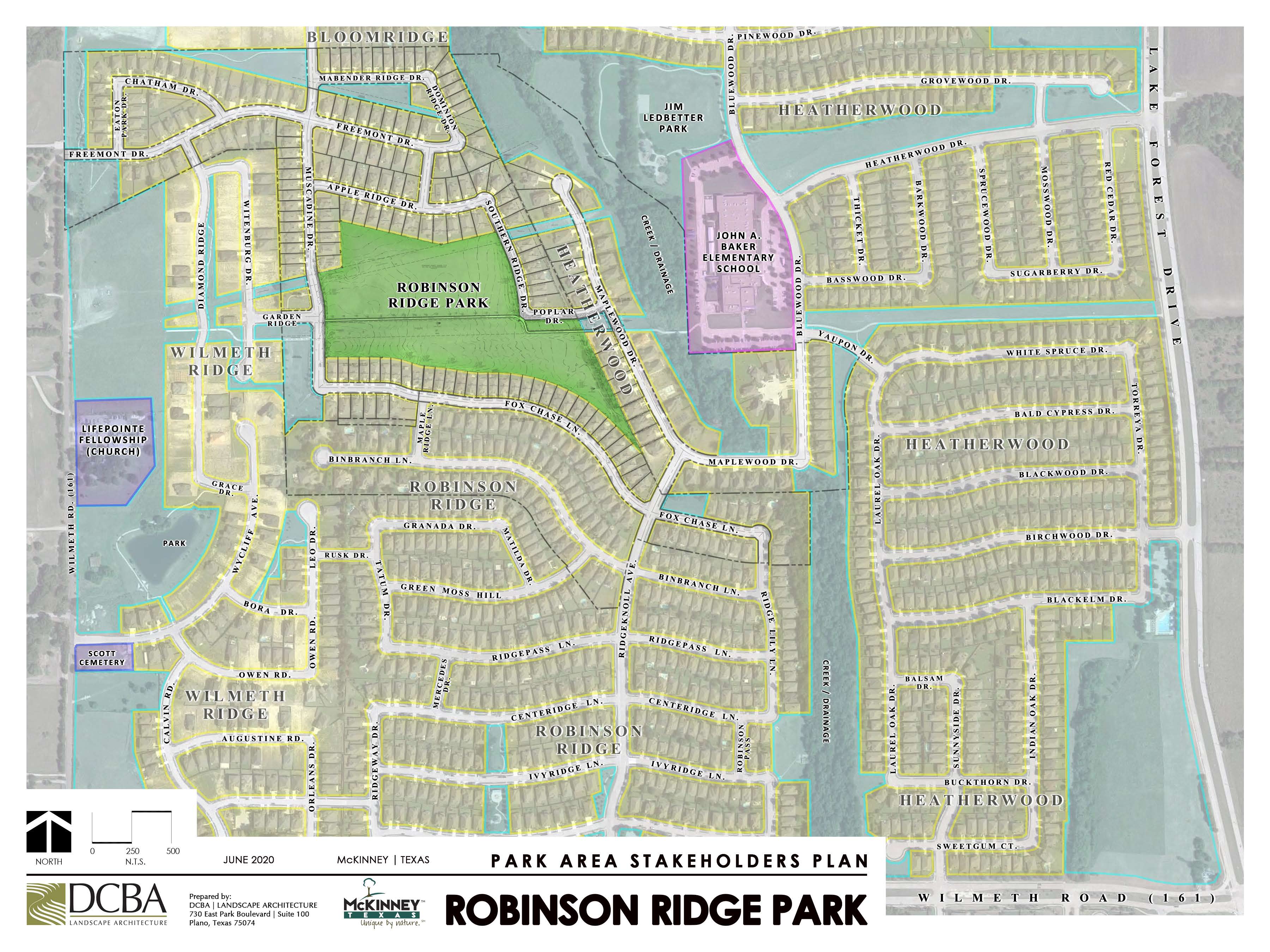 Robinson Ridge Neighborhood Park Citizen Survey