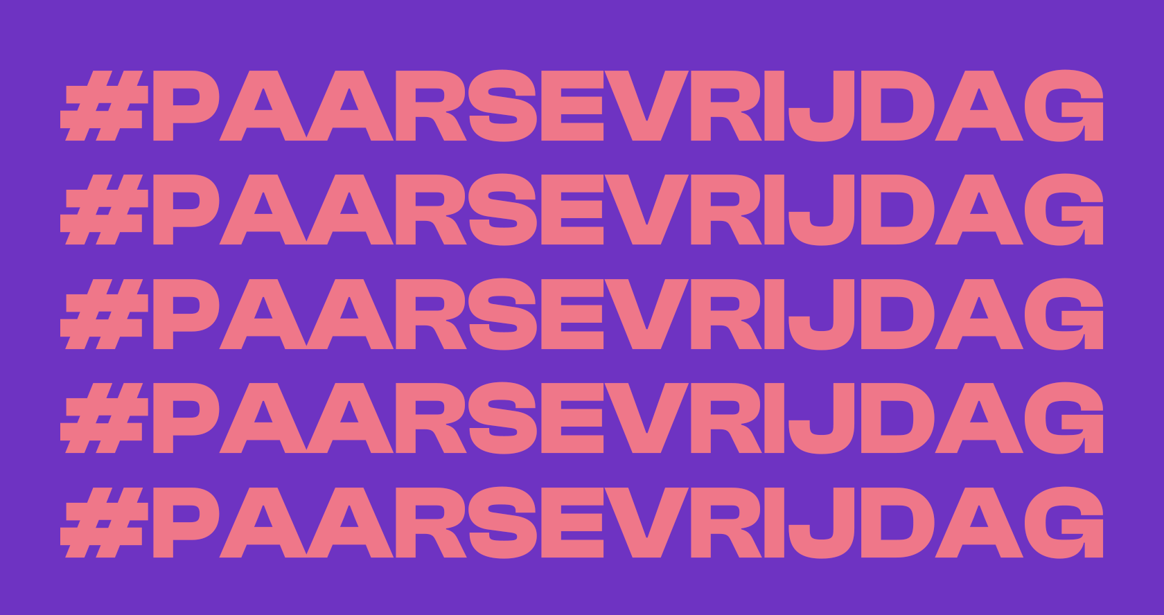 Paarse Vrijdag 2021 (GSA) Survey