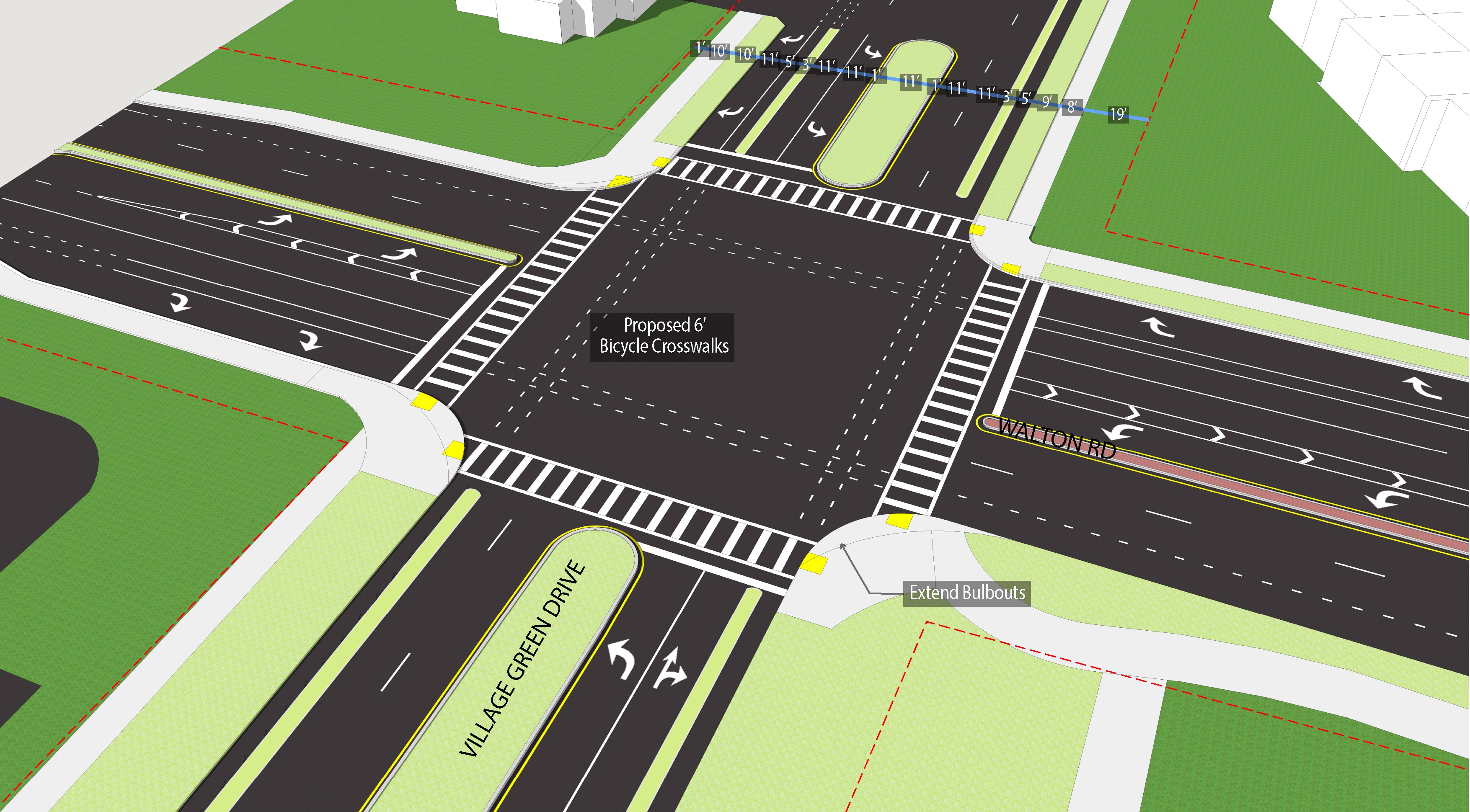 Village Green Drive Corridor Revitalization Project Survey