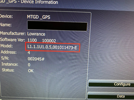 Settings > Network > Device List > MTGD_GPS
