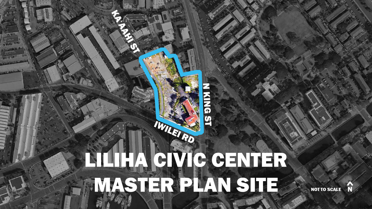Location of the Liliha Civic Center Master Plan site