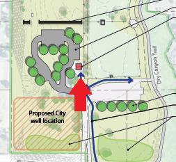  Junto al nuevo estacionamiento  