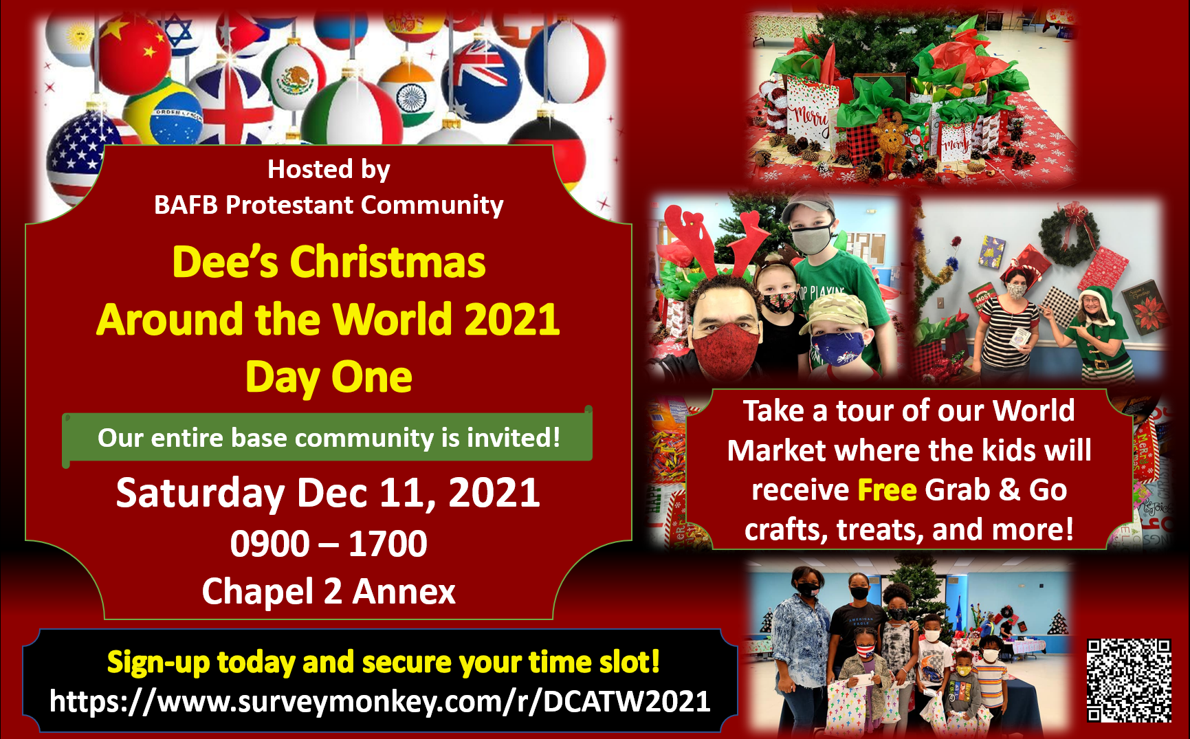 Dee's Christmas Around the World 2021 Day One Survey