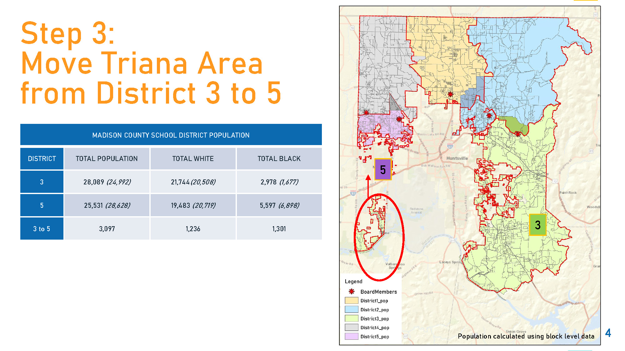 Madison County Board of Education District Rezoning Mapping Survey