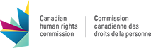 Brandmark of the Canadian Human Rights Commission / Image de marque de la Commission des droits de la personne