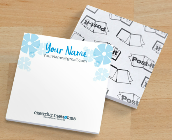 Custom 3"x3" Post-it&reg; Notes