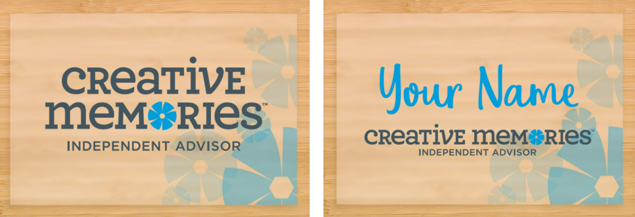 Acrylic Sign &mdash; with logo or with the addition of your name