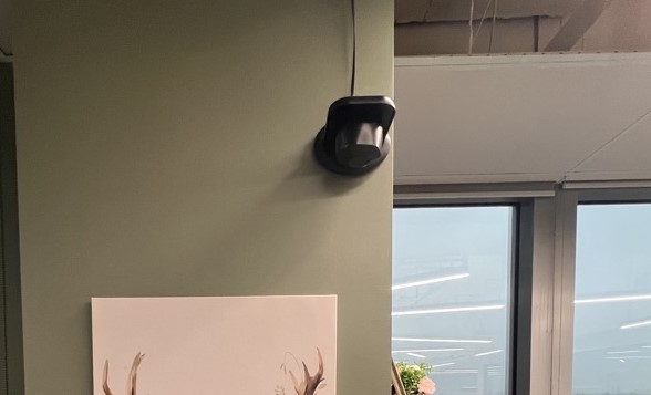  Small Shelf. Sensor mounted below shelf near the head of the bed. 