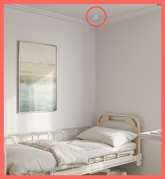  Discrete or invisible installation.  Virtual Site visit required; additional cost may apply 