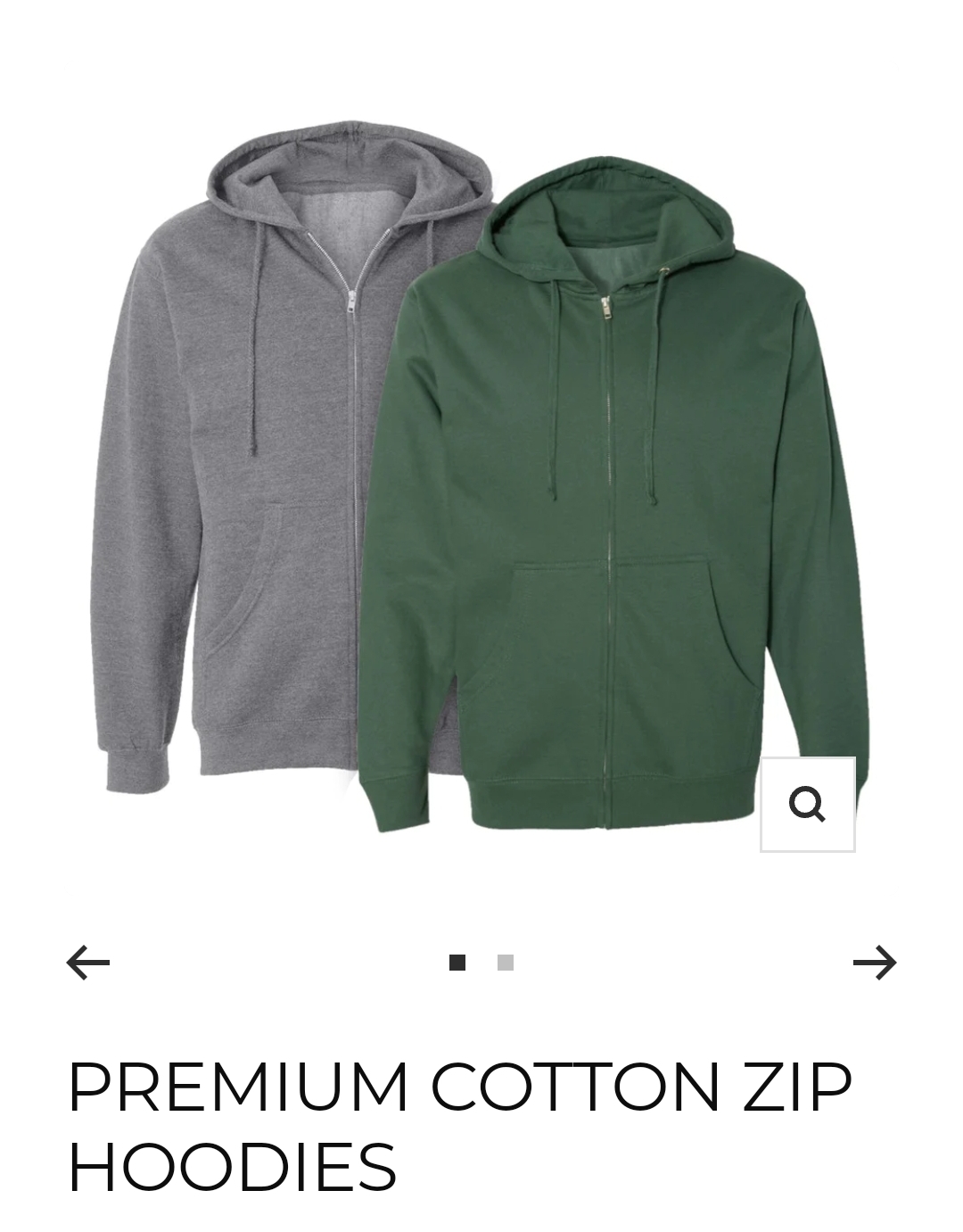 Full Zip Hoodie