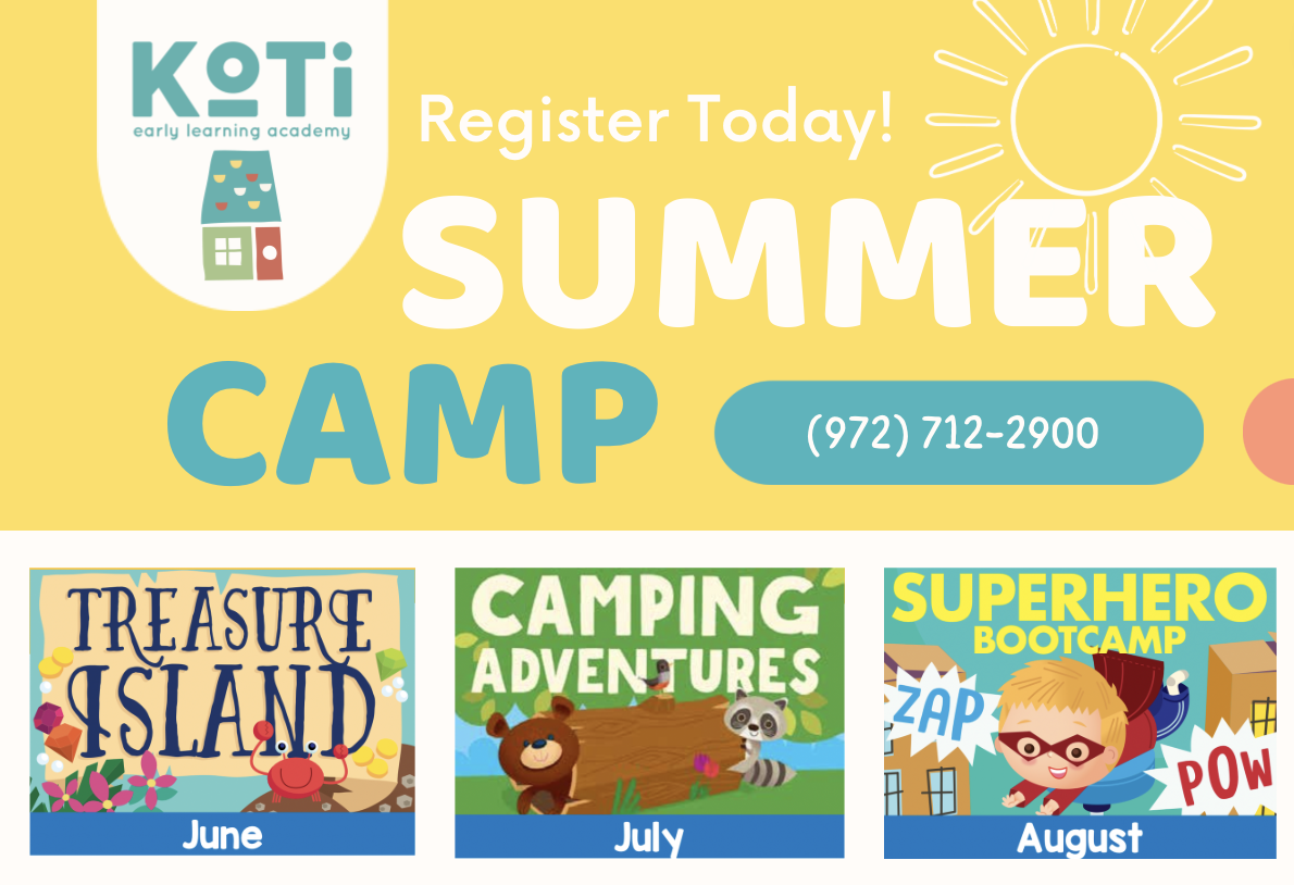 <span style="color: #33cccc;"><strong>SEE YOU SOON AT CAMP 2023! </strong></span>&nbsp;Want to come see our facility? <a href="https://www.kotiacademy.com/booking-calendar/koti-tour-in-frisco?referral=service_list_widget" rel="nofollow" target="_blank">Book a Tour Today!&nbsp;</a>