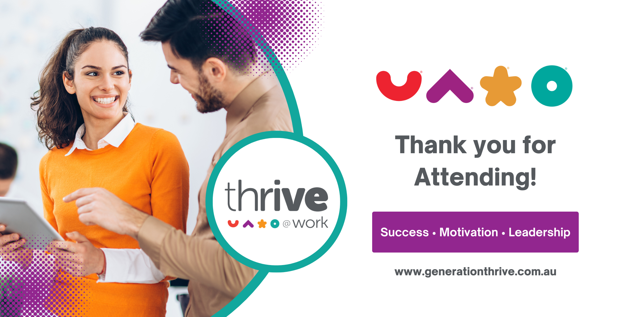 Thrive Work Thrive@Work Masterclass with Generation Thrive Survey
