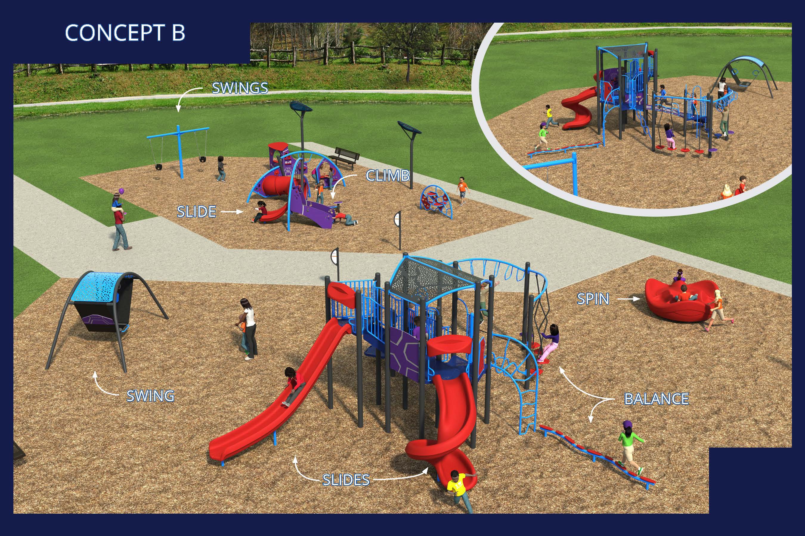 Hazel Park Recreation Center Play Area Improvements Concept Survey