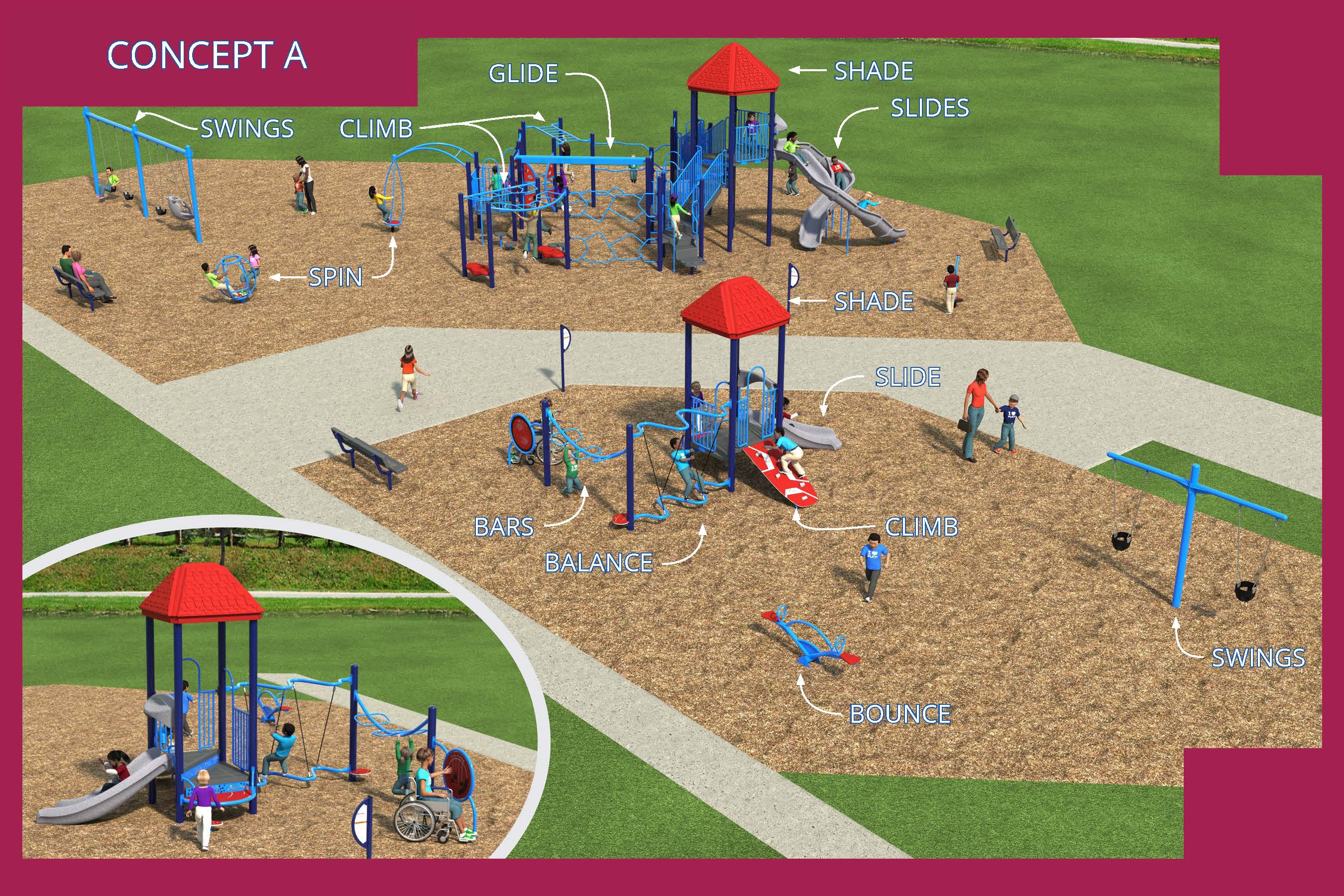 Hazel Park Recreation Center Play Area Improvements Concept Survey