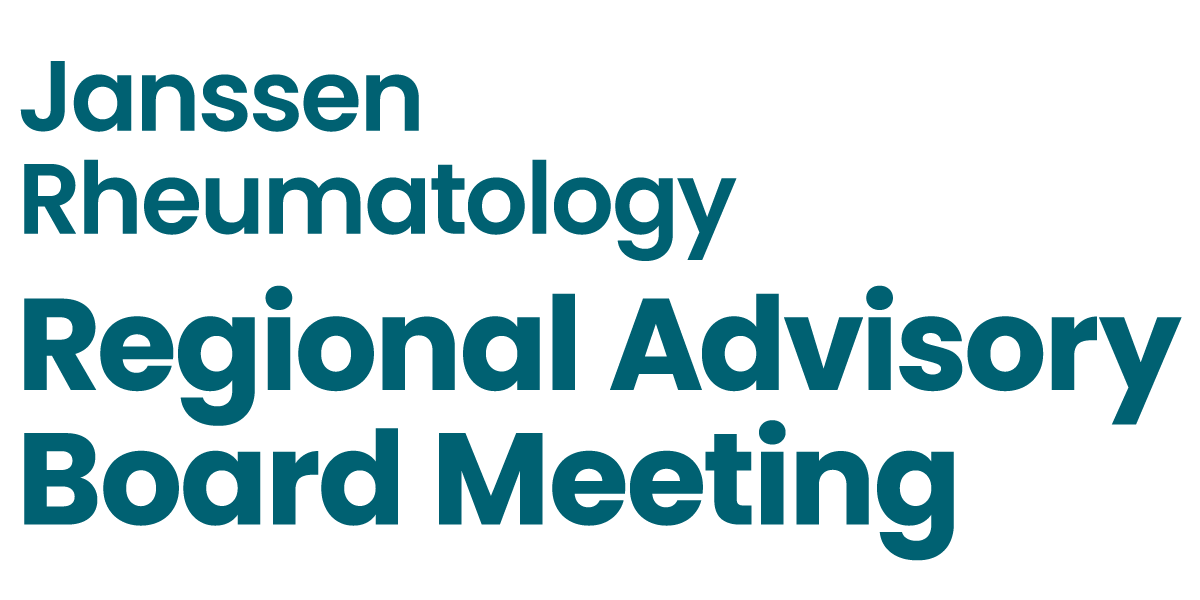 Janssen Rheumatology Regional Advisory Board Meeting PreMeeting Survey