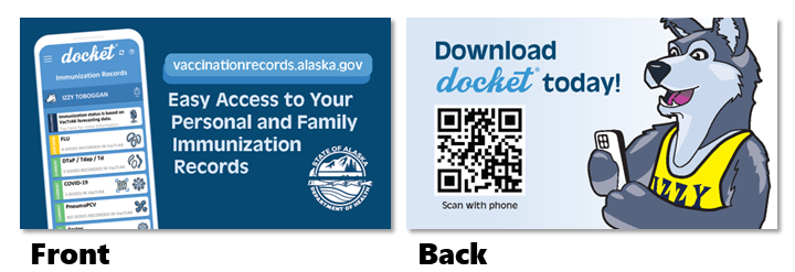 Docket app business card