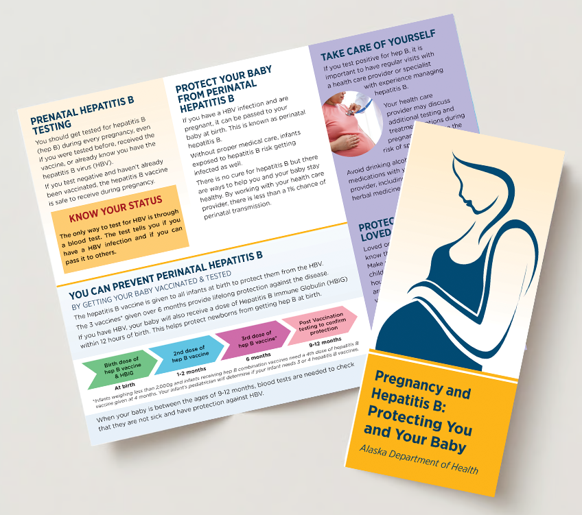 Perinatal Hep B brochure for new and expecting parents