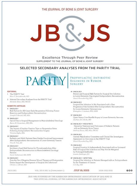 PARITY Supplement to TheJournal of Bone &amp; Join