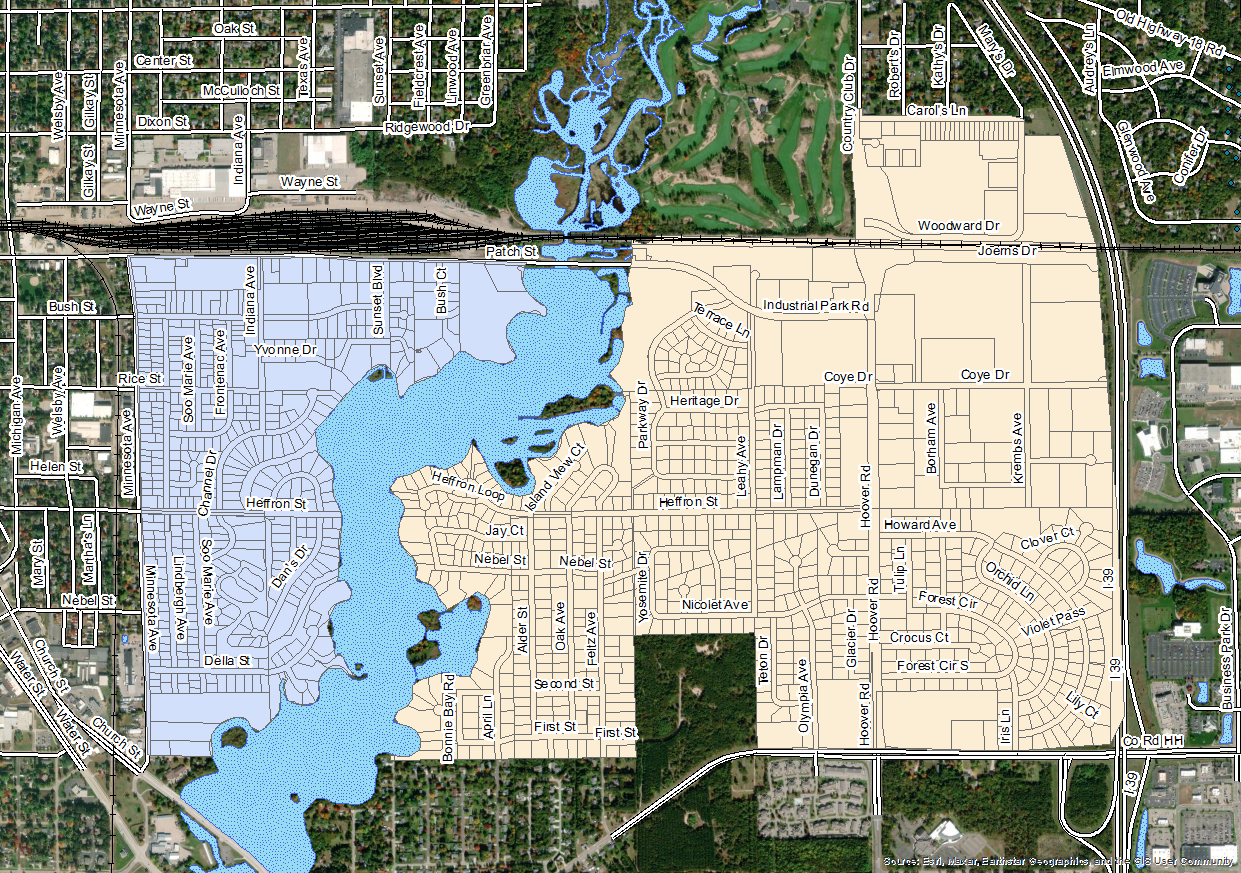 The 'boundaries' depicted here only serve planning purposes.