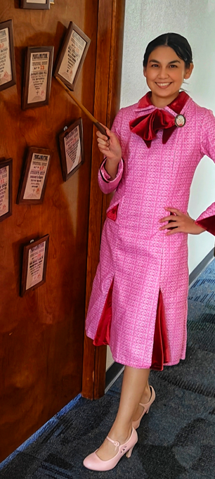 Lorraine as Professor Umbridge