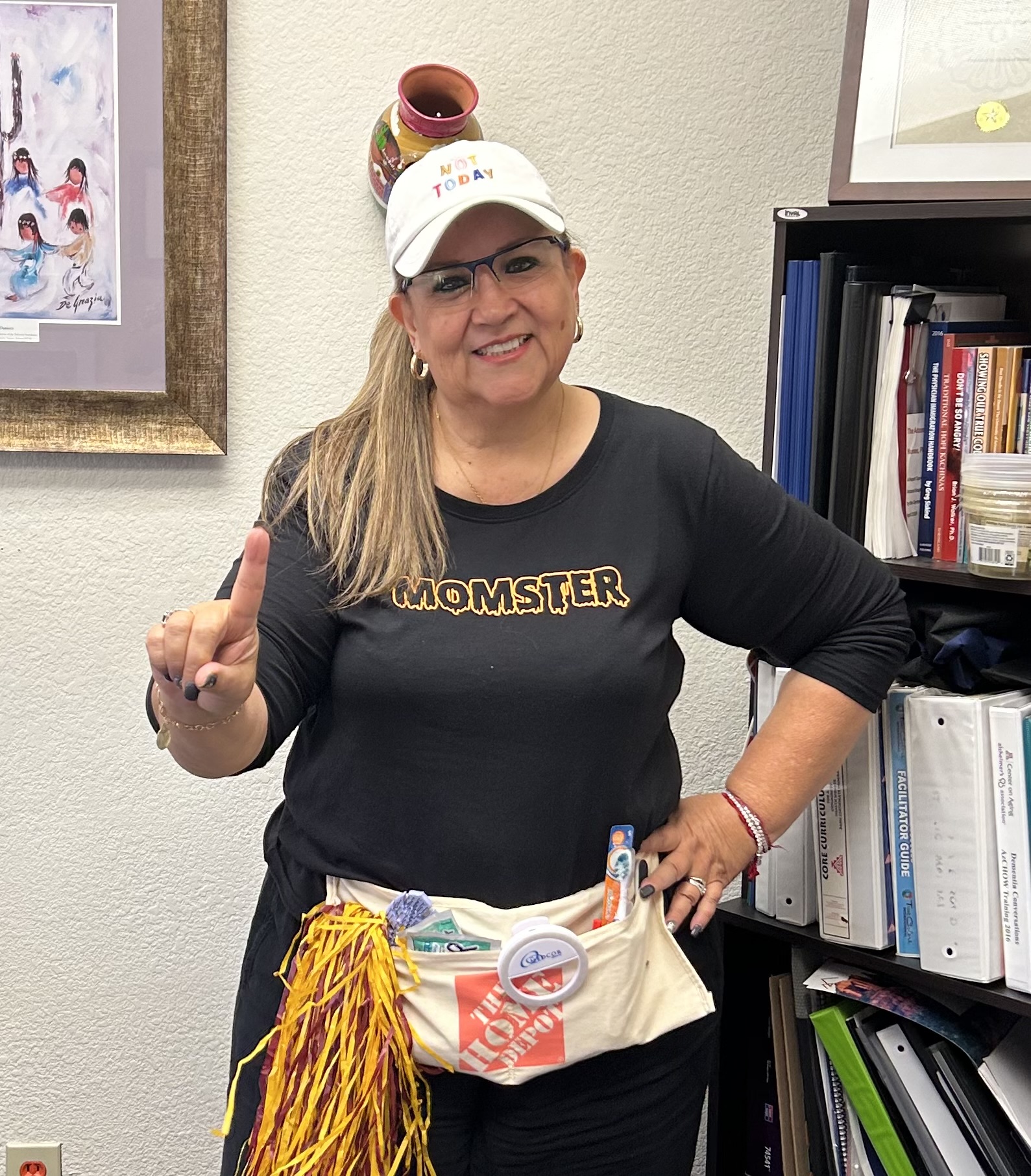 Lourdes as a Momster