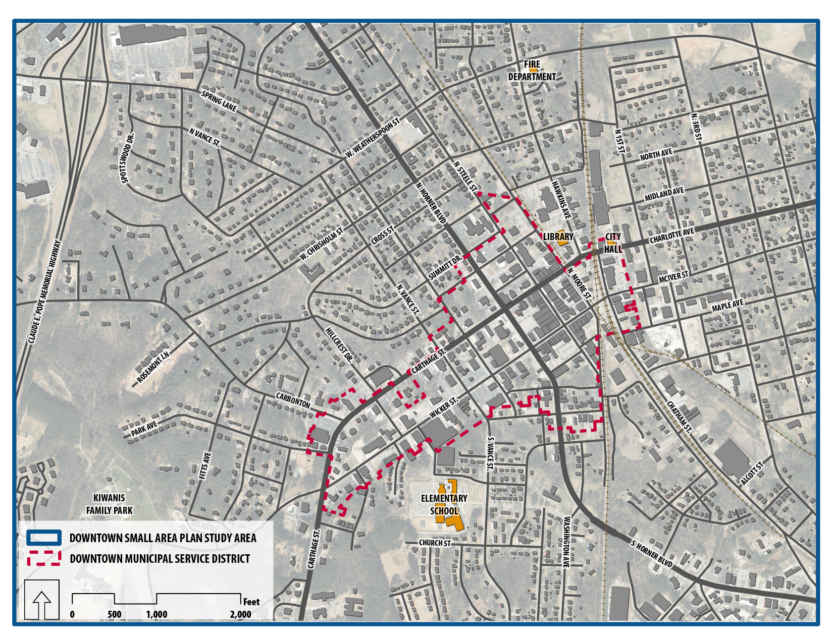 <div style="text-align: center;">Small Area Plan Study Boundary</div>