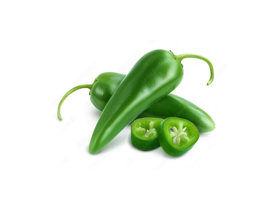   Chiles jalapeños 