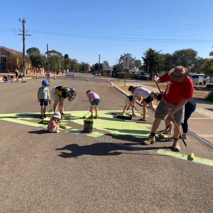  Paint a Street Mural 