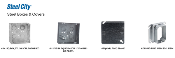 steel city boxes and covers
