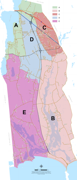Map of Westport Precincts