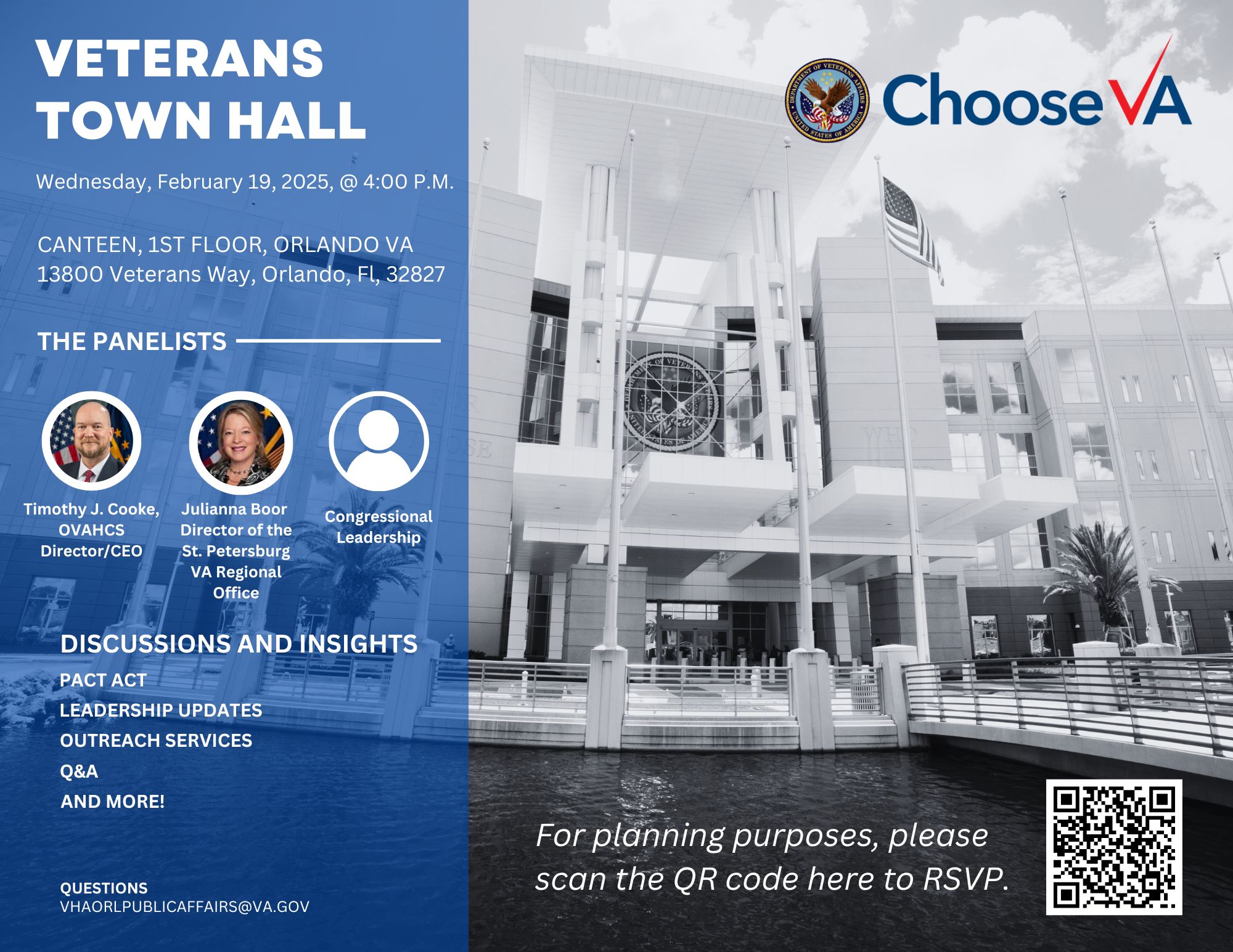 Veteran Town Hall Flyer