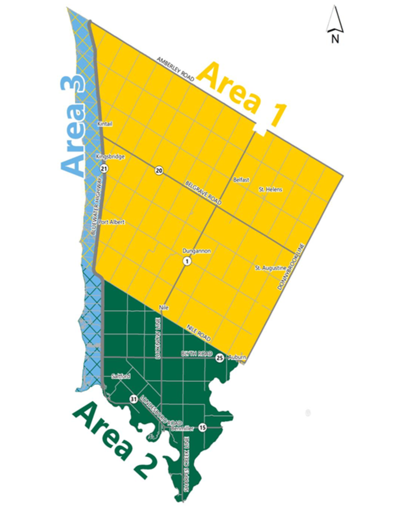 Map of the Township of Ashfield-Colborne-Wawanosh