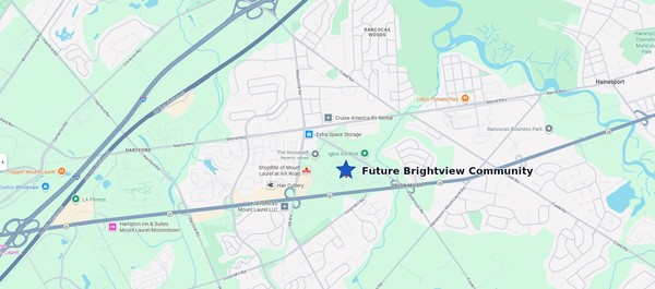 Map Of New Community Location