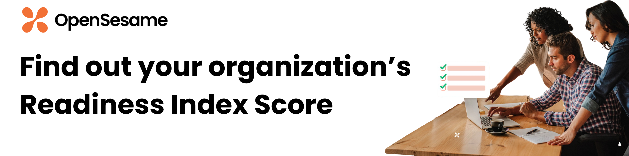 Find out your organization's progress score