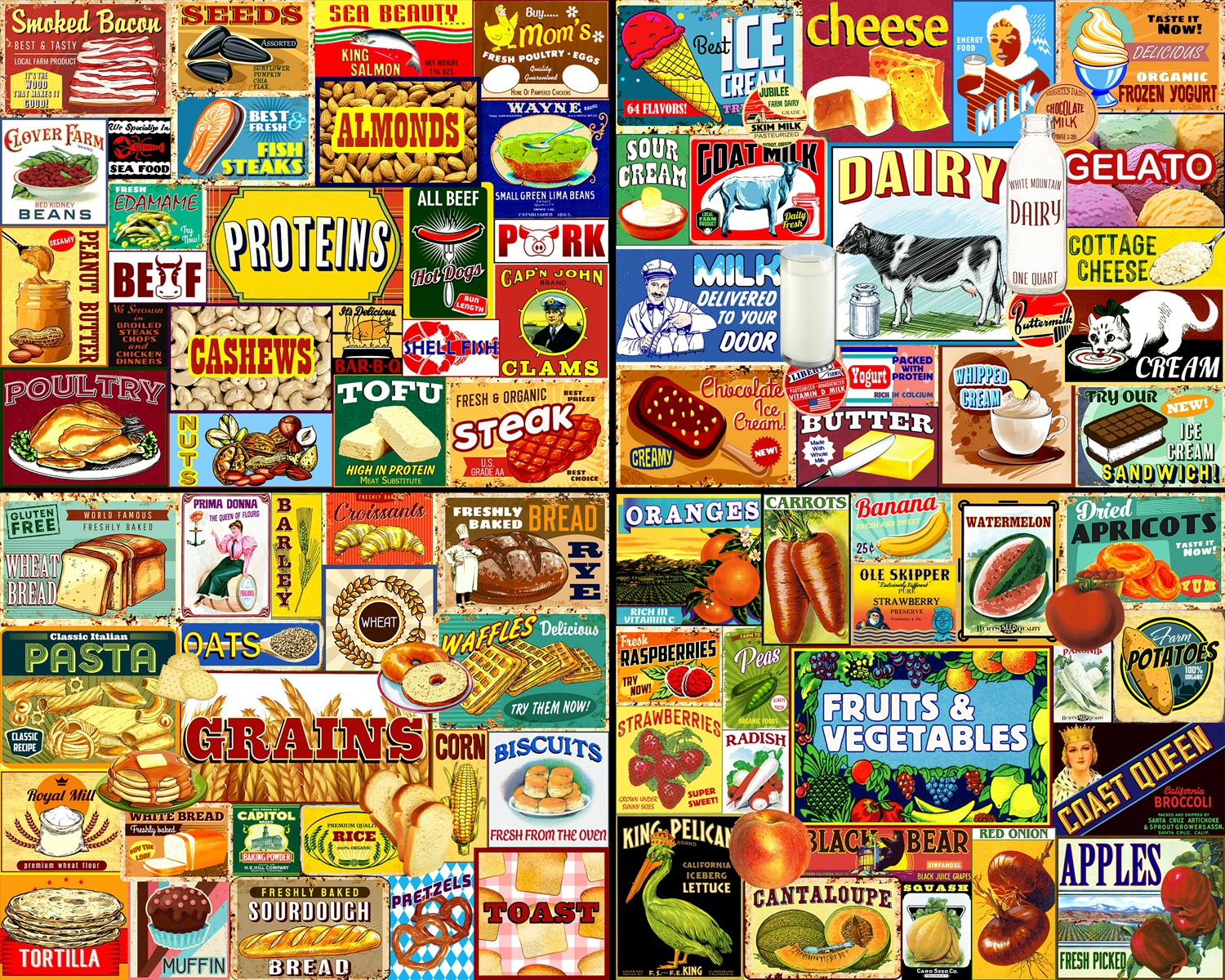 The Four Food Groups