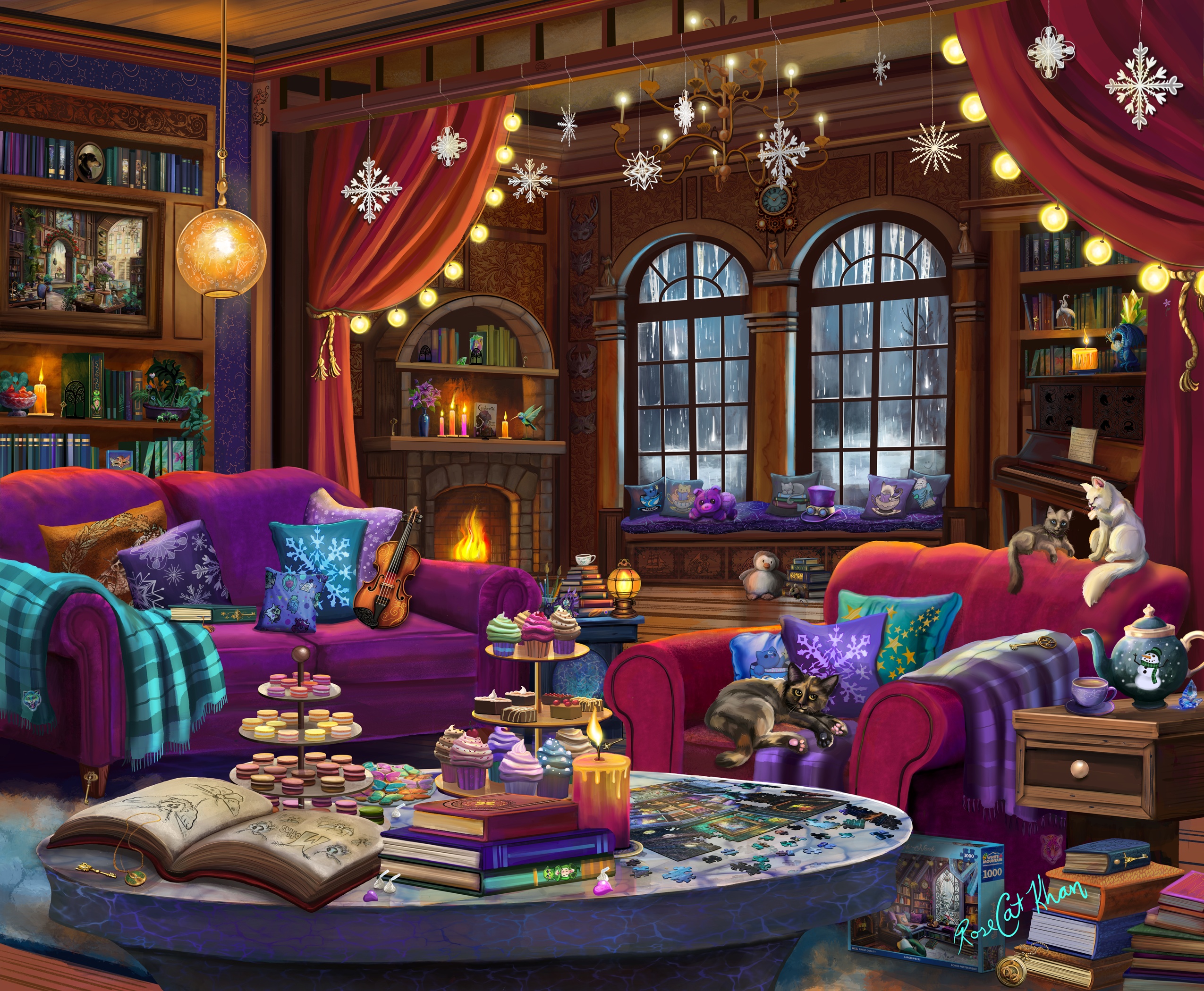 Winter Book Haven