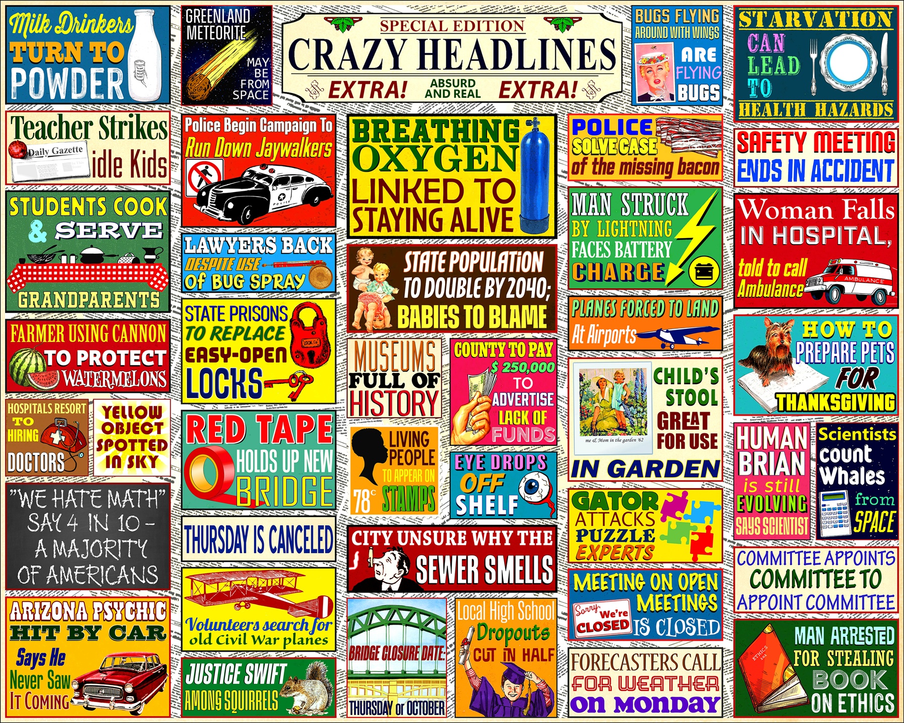 Crazy Headlines
