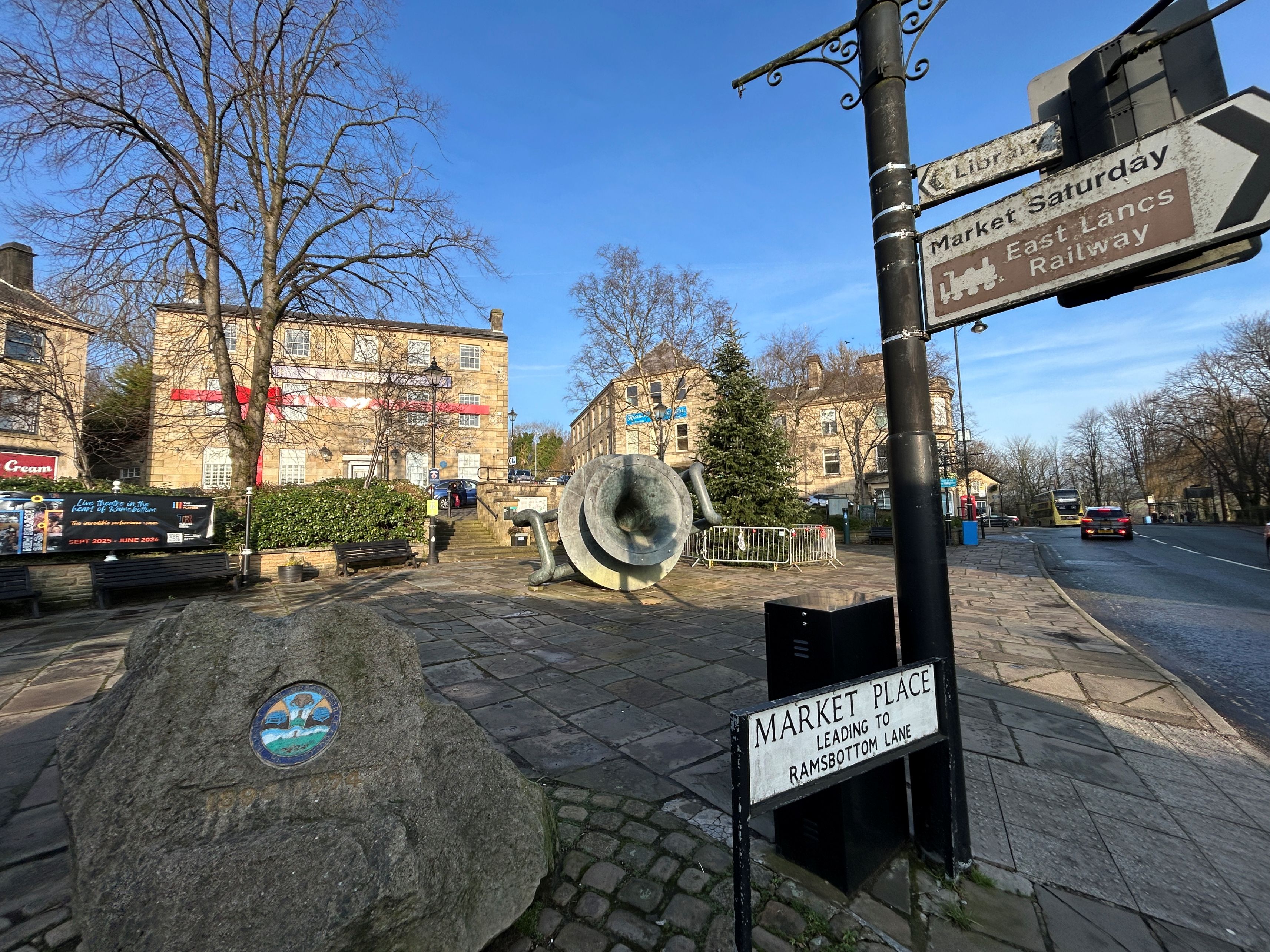 Market Place / The Urn Sculpture