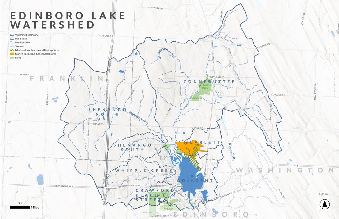edinboro lake watershed